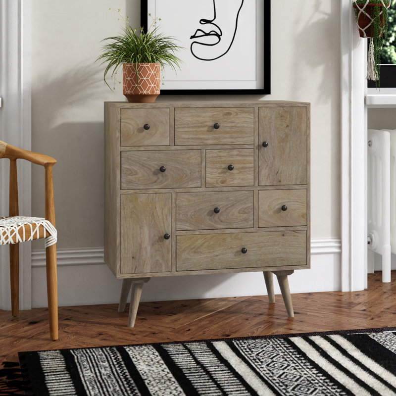 Corrigan Studio 2 Door 7 Drawer Chest of Drawers & Reviews Wayfair.co.uk